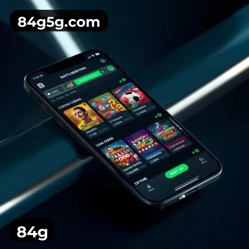 84g cadastro — tela de formulário no app oficial